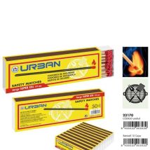 Urban - Cerillas Fosforos 17 Cm Caja 50 , Cerillas Fósforos 1 Cmfabricadas Con Material De Alta Calidadideal Para Encender Cuando Necesita 