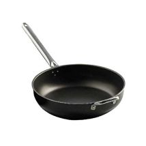 Sartén de 30 cm Extra Grande – Aluminio – Revestimiento antiadherente – Exterior negro – Mangos de acero