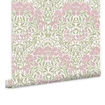 William Morris At Home Vliestapete Michaelmas Daisy Pink Cedar - 10mx52cm