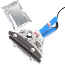 SENDERPICK – Máquina de sellado portátil FKR-200 – 300 W – 10 mm de ancho – 200 mm de longitud – Control de temperatura 0-250 °C