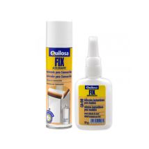 Cyanacrylat-kleber-set 50 G + Beschleuniger 150 Ml Quilosa