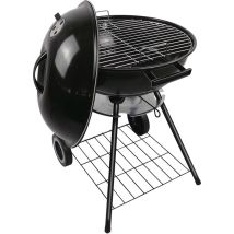 Edco Kogel Holzkohlegrill Schwarz Elegantes Design