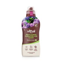 Fertilizante Vithal Floración con Guano Biosphere Plus 1 L – NPK 5-5-5 – Bioestimulante – 50% plástico reciclado