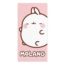 Molang Serviette De Bain Pink 150 X 75 Cm Sakami Merchandise