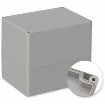 Weigel - Pollin, Abs Gehäuse, 160 X 120 X 140 Mm, Ip66, Lichtgrau