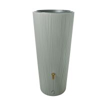4rain Vaso Decor 2in1 Serbatoio Pioggia Piantabile 220 Litri Agave Incl. Rubinetto In Plastica E Raccordo Pluviale