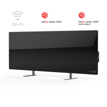Riscaldatore Elettrico Intelligente Aeno Gh2s Premium Eco Smart 700w Applicazione Nero