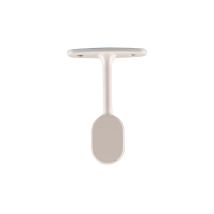 Stor Planet - Soporte Para Barra Ovalada 15x25mm Blanco 2uds Cintacor Storplanet