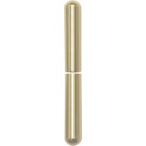 Sfs - Zierhülse Aus Aluminium Aufsteckhülse Vermessingt Für Einbohrbänder Band Ø 15mm, Bandhöhe 112mm, Oben + Unten