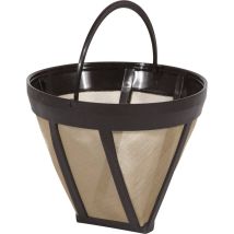 Filtro caffè ScanPart – Acciaio inox – Micro filtro lavabile – Fino a 15 tazze – Compatibile con macchine da caffè
