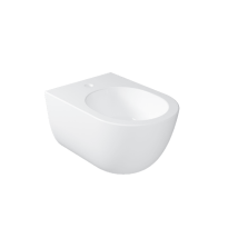 Galassia - Bidet Monotrou Suspendu 52x36 Cm En Céramique Blanc Brillant Dream