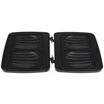 Piastre Croque Monsieur – FM0025 – fusione di alluminio, ghisa antiaderente – Frifri