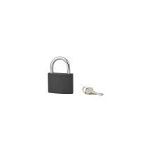 Lucchetto Acera Grigio Con Chiave, Base 75 Mm, Arco In Acciaio Temprato, 3 Chiavi – Serruprix