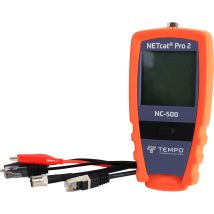 NC-500 PRO2 – Spannungsprüfer – TDR-Technologie – Touchscreen LCD – Netzwerk- und Koaxialkabelprüfung