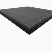 Lestare Pav0001 Loseta Caucho 1000x1000x20 Mm Negro - Ref: Pav0001