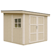 Gartenhaus Premium Qualität 5,9 M² - H231x248x294 Cm - Mit Boden Und Seitenwand – Timbela M938