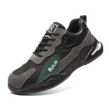 Unzerstörbare Stahlkappen-sneaker, Herren-stahlkappenschuhe, Atmungsaktive Arbeitssicherheitsschuhe, Leichte, Bequeme Industriebauschuhe-42