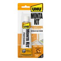 Kit Uhu Monta Adesiva Professionale - Formato Compatto 125g 6310658