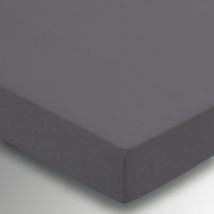 Helena Springfield - Plain Dye Fitted Sheet 36cm Deep Super King Size Charcoal