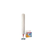 Blome – Copertura protettiva bianca 175 x 34 cm per stendibiancheria – Resistente alle intemperie