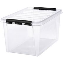 Scatola in plastica trasparente SmartStore Classic – 590mm x 390mm x 310mm – Adatta per alimenti – Orthex Sweden AB