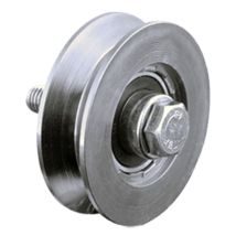 Sliding Wheel With Groove In