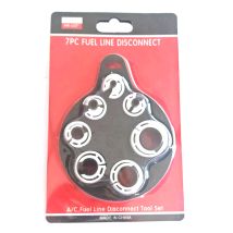 Kit D'Outils De Déconnexion De Conduites D'Huile De Climatisation (7 Pièces) – Kit De Réparation De Climatisation Automobile (blanc)