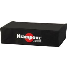 Krampouz – Funda protectora para plancha de acero inoxidable Double Flavor – Material: poliéster, Color: negro, Dimensiones: 69 x 19,5 x 39 cm