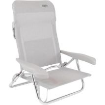 Silla de playa baja AL/221-M gris claro – CRESPO – 8421228151343