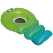 Bestway – Inflatable Swimming Pool Chair 188 x 115 cm – Durable Vinyl – 90 kg Weight Capacity – Integrated Drinks Holder