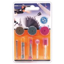 Kit de Accesorios de Pulido – 10 Piezas – Vástago 3,00 mm – Composición Variada