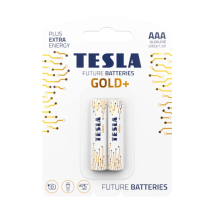 Tesla Gold+ Lr03 Aaa Alkaline-batterien 2 Stück.