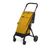 Foppapedretti Go Fast Carrello Portaspesa Pieghevole, Amber