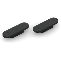 Argenta - Türmagnet Magnotica Pro E, 73 X 22 Mm, Abdeckkappe Oval, Zamak Schwarz