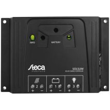 Steca - Solsum 1010 Regolatore Di Carica 12 V, 25 V 10 A