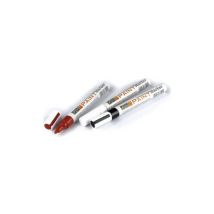 Marcador de pintura rojo – 12 unidades – Marcadores profesionales a base de pintura permanente – Aptos para todas las superficies