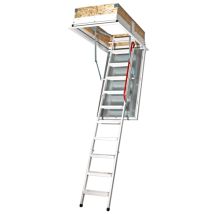 Wippro Dachbodentreppe Isotec Smart Brandhemmend Lukenmaß 140x70cm