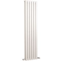 Aspire - Hudson Reed Revive Double Designer Vertical Radiator 1500mm H X 354mm W - High Gloss White