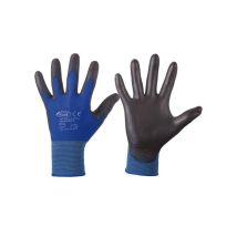 Guantes de manipulación STRONGHAND – EN 388:2003, Calidad Premium, Azul-Negro – 4025888209594