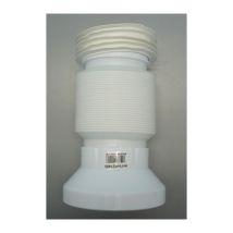 Desague Evacuacion Inodoro 53cm-90/110mm Exterior Pvc Gris S M