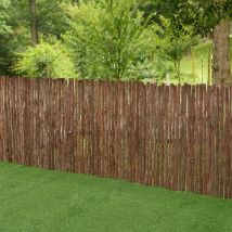 Casa.pro - Recinzione Zamora Di Corteccia Albero Schermatura Protezione 300x100 Cm