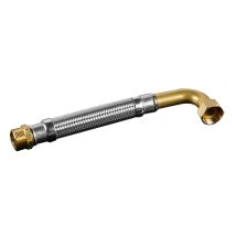 Flexible Sanitaire/chauffage Coudé Inox Øintér.19 Mm - Mâle/femelle 3/4" - 800 Mm - Extra Twist - Tucai
