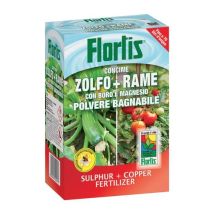 Concime biologico in polvere 250g – Zolfo e rame – Trattamenti fogliari e sul terreno – Orvital
