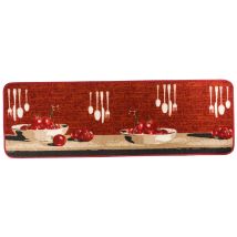 Alfombra De Interior Con Diseño De Tomates 50 X 160 Cm