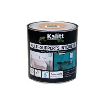 KALITT Multiträgerfarbe matt Lehm 0,5 Liter – Hohe Deckkraft – Ausgezeichnete Farbbeständigkeit – Schnell trocknend