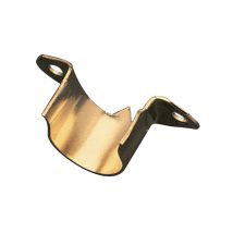 Supporto Laterale Per Tubo Armadio 20 Mm Cromo/ottone Wl-142