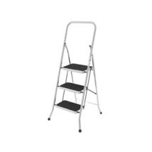 Scala Sgabello New Security Tubolari Alluminio Gradini Acciaio 3 Gradini Cm.38x26x75h. Peso Kg.6,4 Colombo