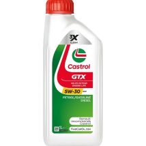 Castrol – Olio motore GTX 5W-30 RN17 – 1L – Viscosità SAE 5W-30, ACEA C3, Temperatura operativa -42°C a 203°C
