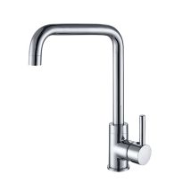 Coribi Grifo monomando cuadrado alto cromado – Caudal 16-20L – Material: latón, aleación de zinc