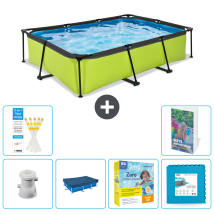 Exit-toys Piscina Exit Rectangular - 300x200x65 Cm - 7-piezas S218